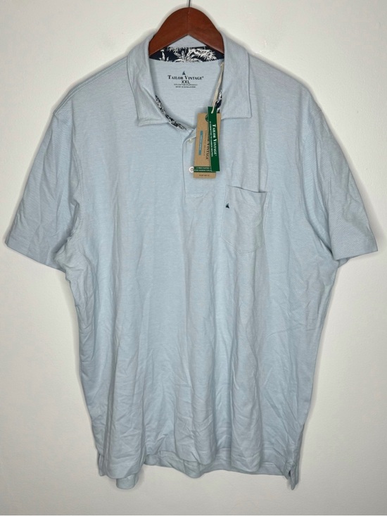 Tri-Mountain Other - NWT Tailor Vintage Men’s Short Sleeve Polo Shirt